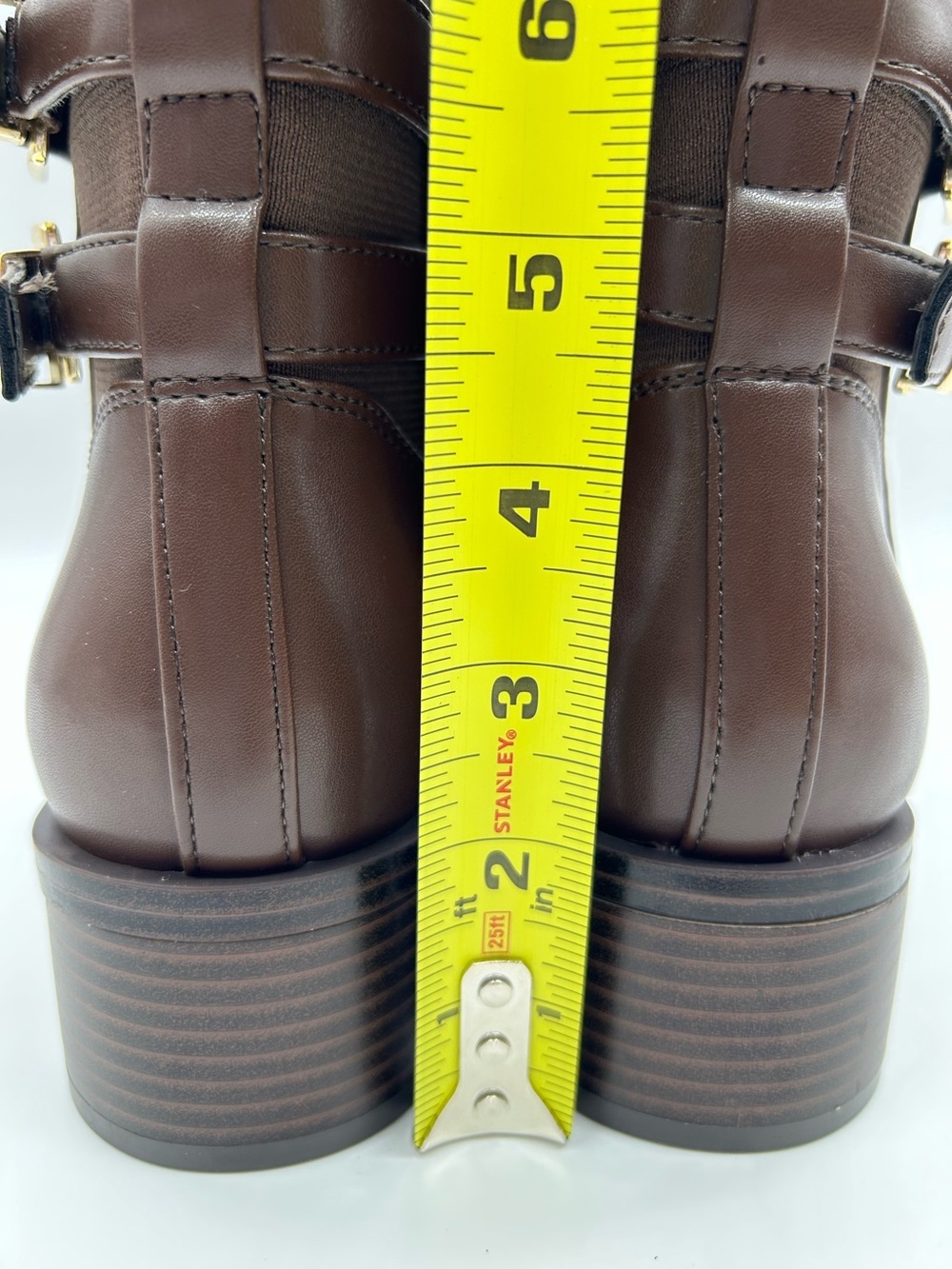 Unisa Waylee-J Brown Knee High Riding Boots Side Zipper Women’s Size 6.5M NWB - Picture 9 of 12